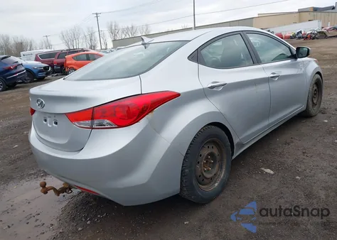 2013 Hyundai Elantra Gls from USA, damaged, VIN 5NPDH4AEXDH271278